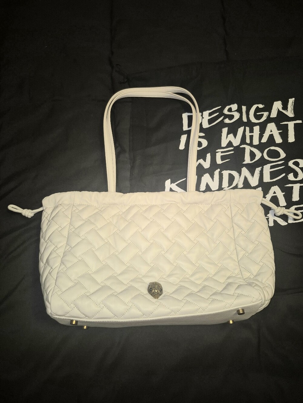 Kurt Geiger Quilted Kensington Tote Bag